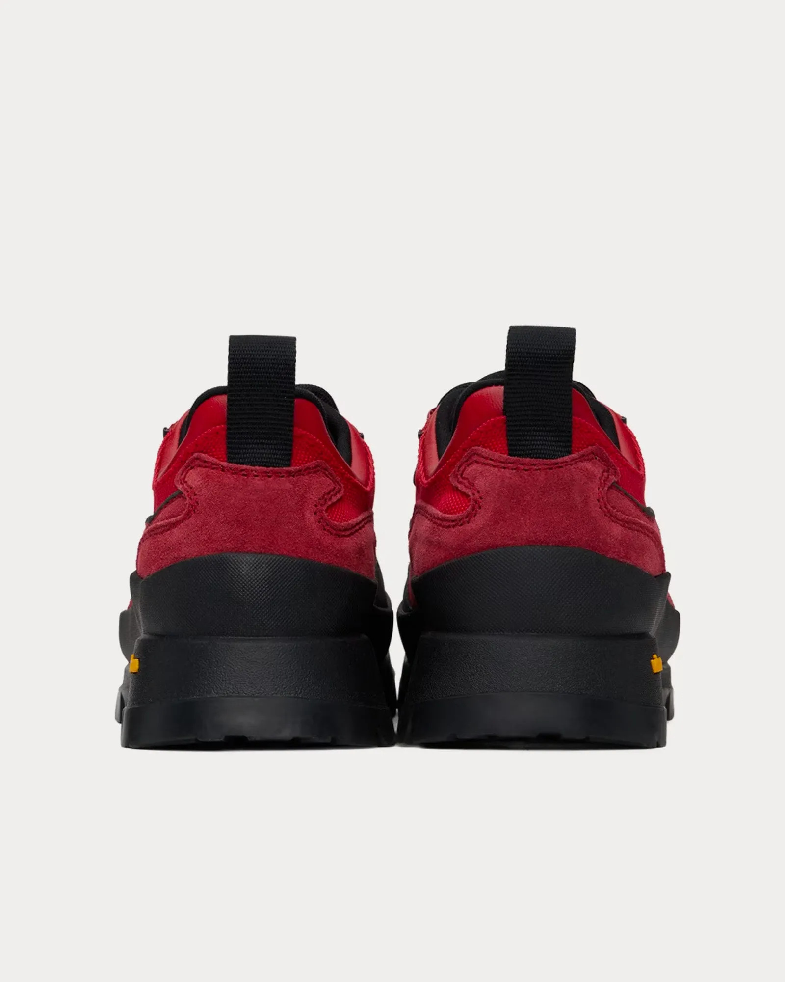 Aaron Trail Red Low Top Sneakers