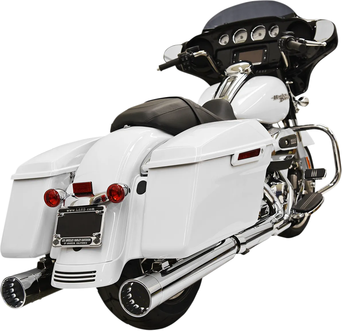 BASSANI XHAUST DNT Straight Can Mufflers for FL - Black DNT Straight Can Slip-On Mufflers