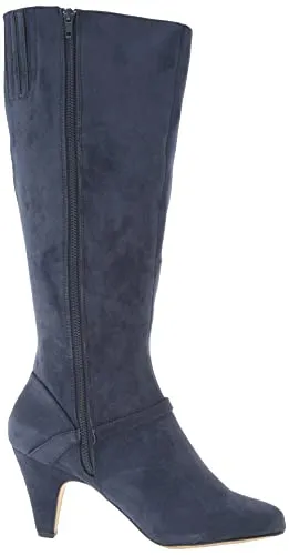 Bella Vita Women's Sasha Tall Boot Fashion, Black, 7 Wide