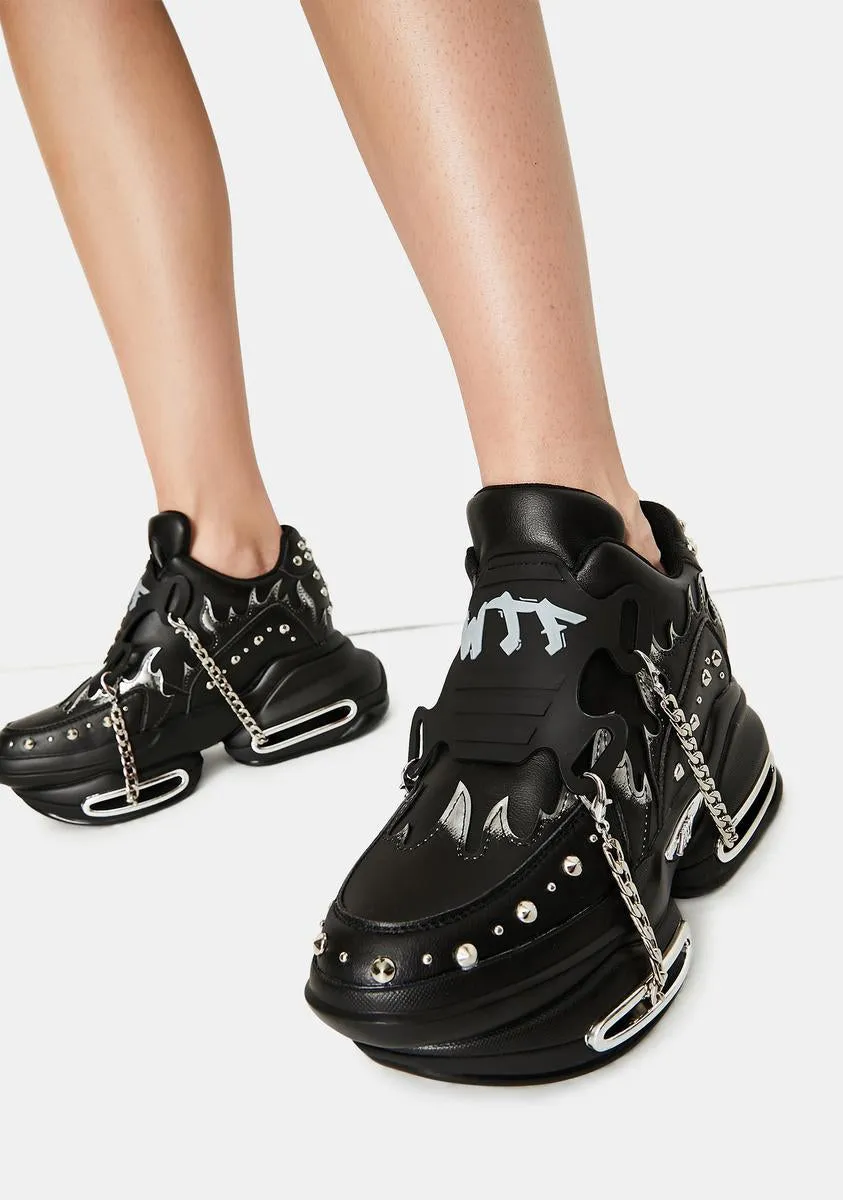 Big Rush Chain Platform Sneakers