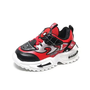 Cartoon Spiderman Children Running Shoes