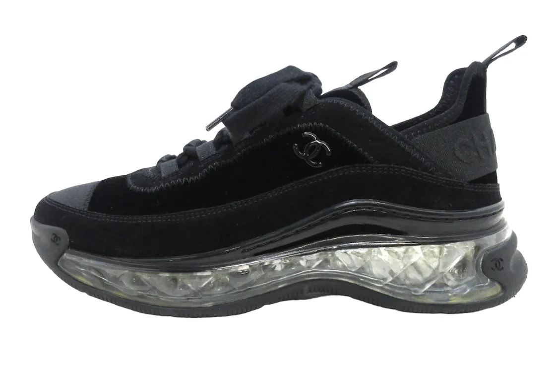 Chanel black Trail Sneakers, 38