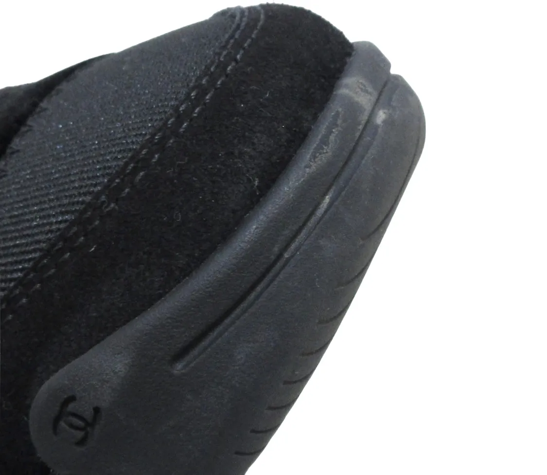 Chanel black Trail Sneakers, 38