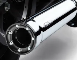 Cobra 6053 3" Slip-On RPT Exhaust Mufflers Harley Heritage Softail Classic FLSTC - Chrome