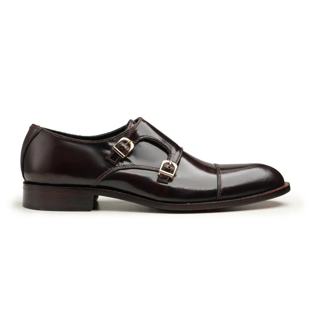 Double Monk Straps - 0125-RB Brown