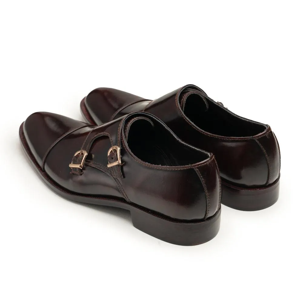 Double Monk Straps - 0125-RB Brown
