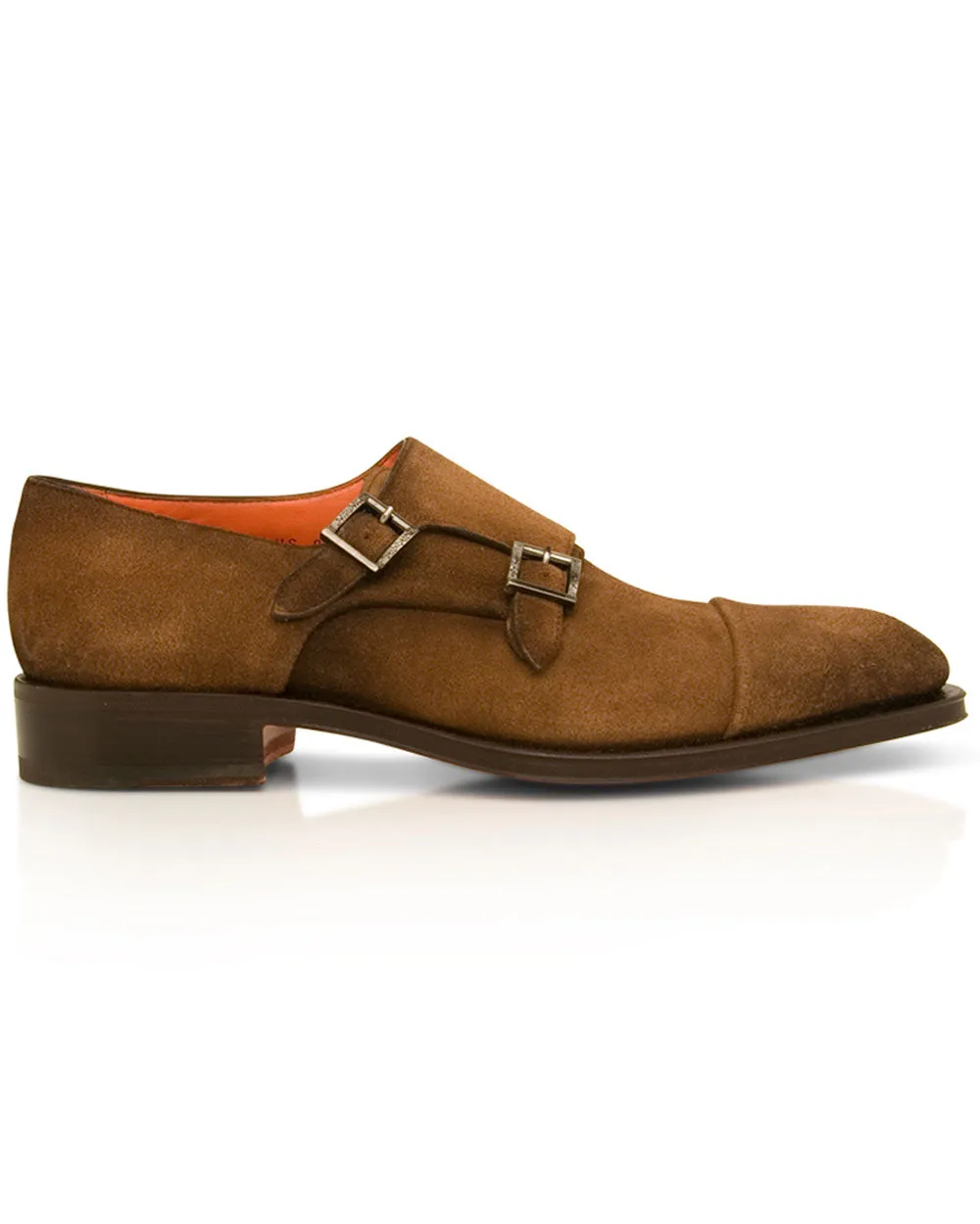Einar Double Monk Strap in Brown