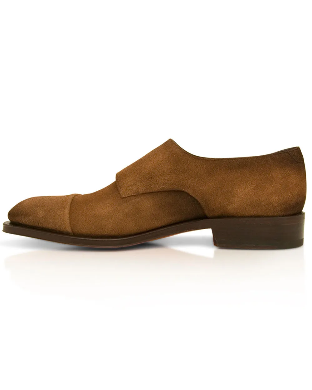 Einar Double Monk Strap in Brown