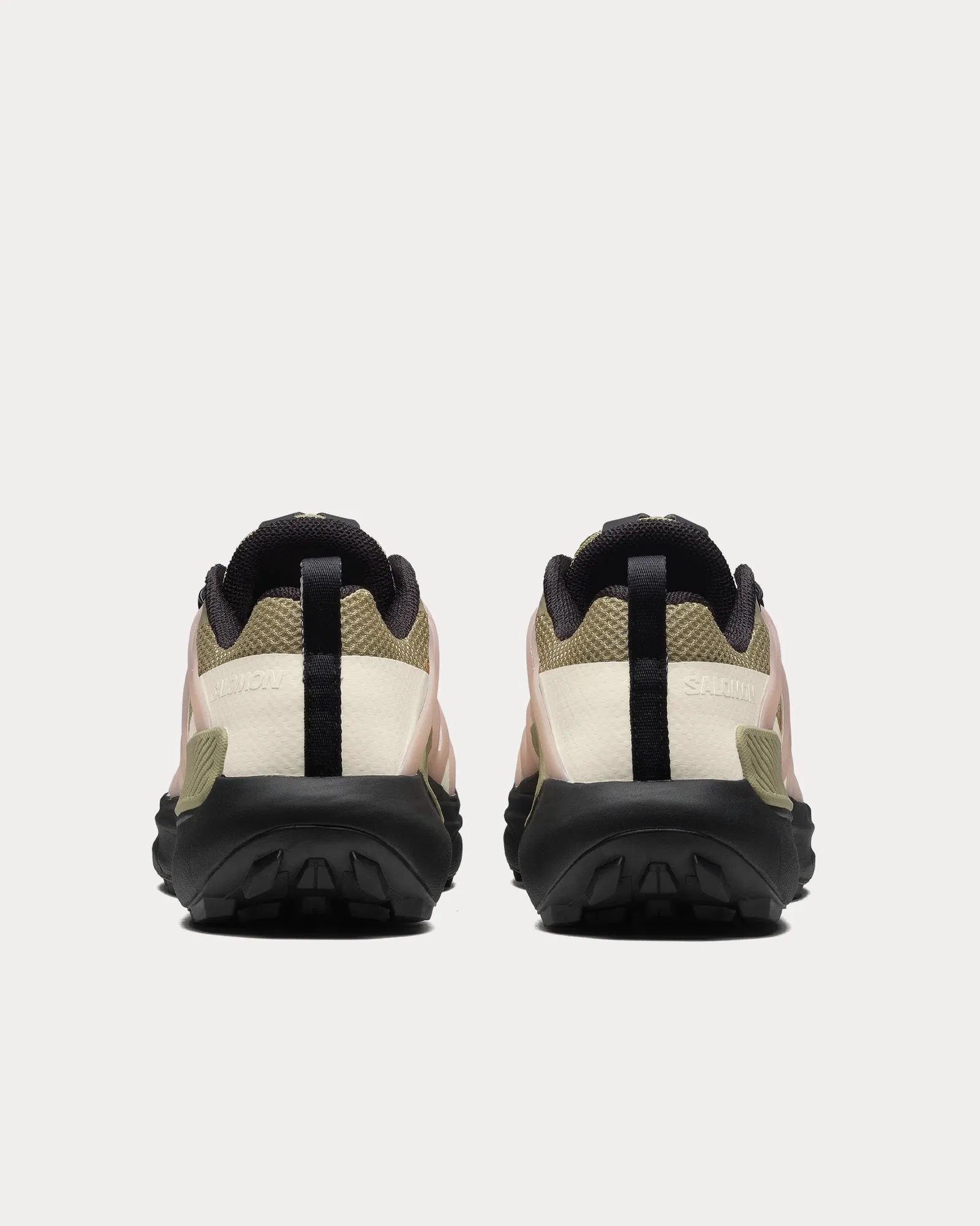 Genesis Advanced Pale Olive Green / Black / Impatiens Pink Low Top Sneakers