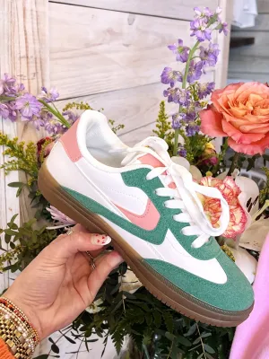 gianna sneaker - emerald combo