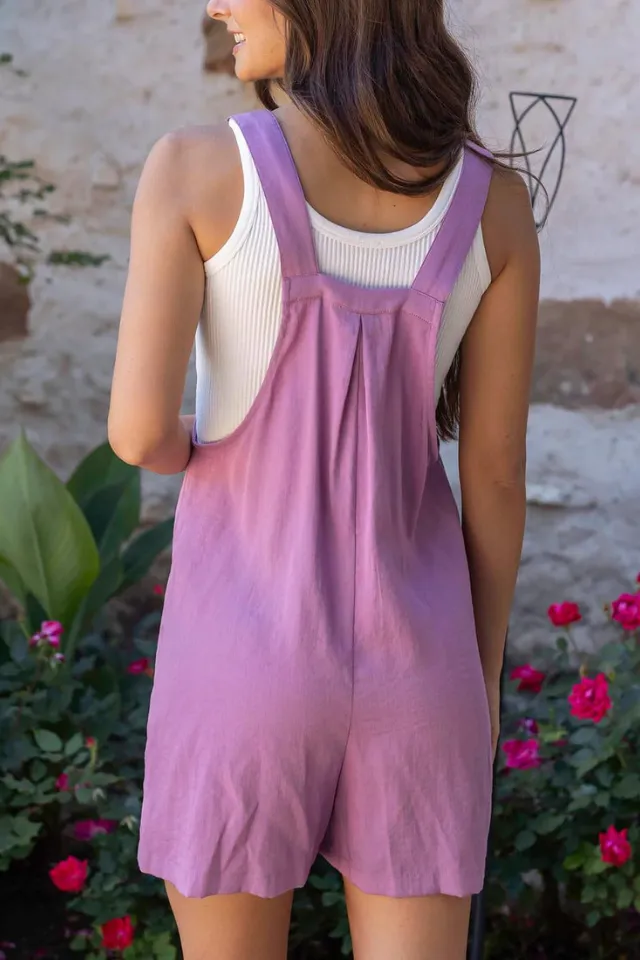 Grace & Lace Italian Summer Romper (Dusty Lilac)