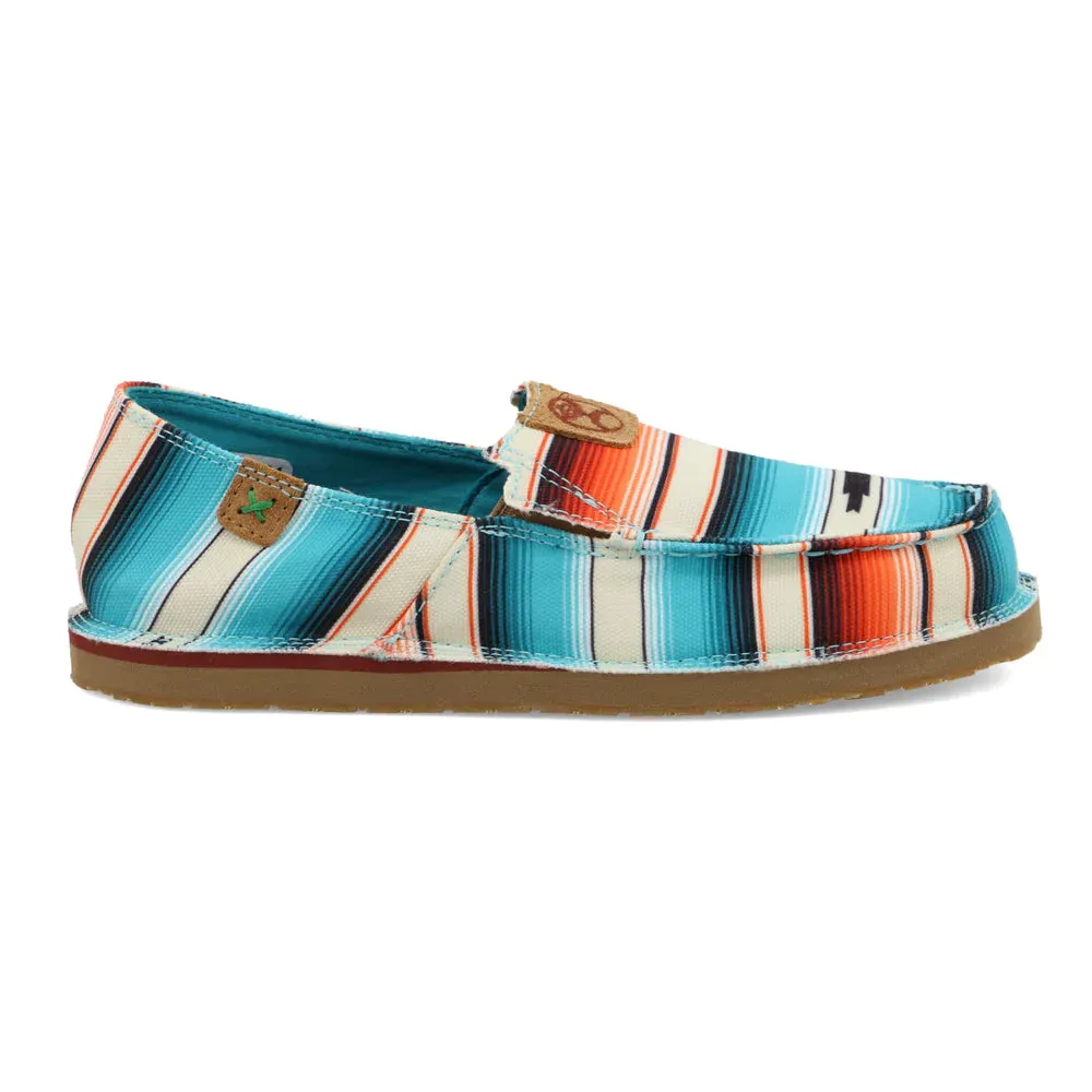 Hooey Women's Slip-On Sunset Serape Shoe WHYCL01