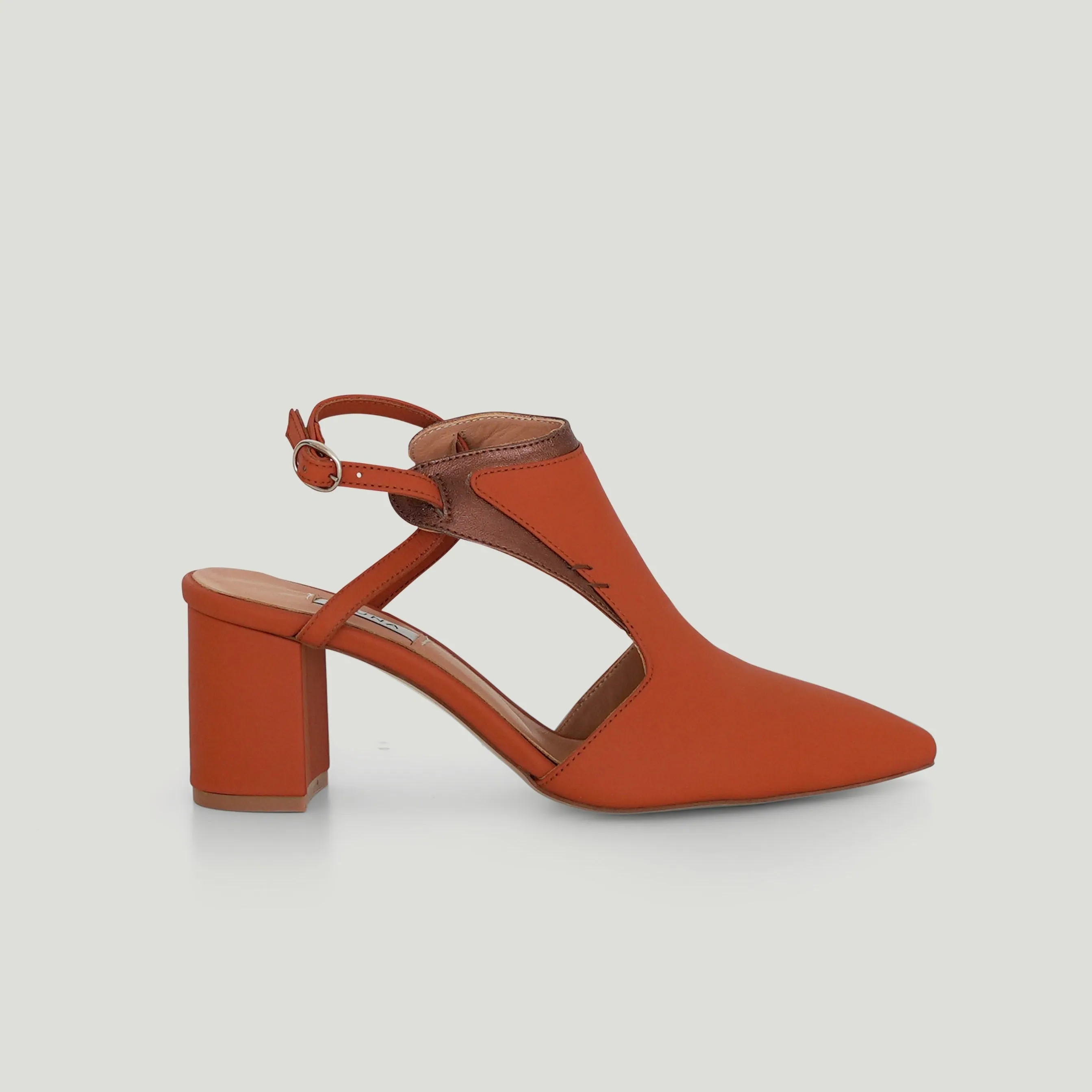 Kadi Terracotta heel
