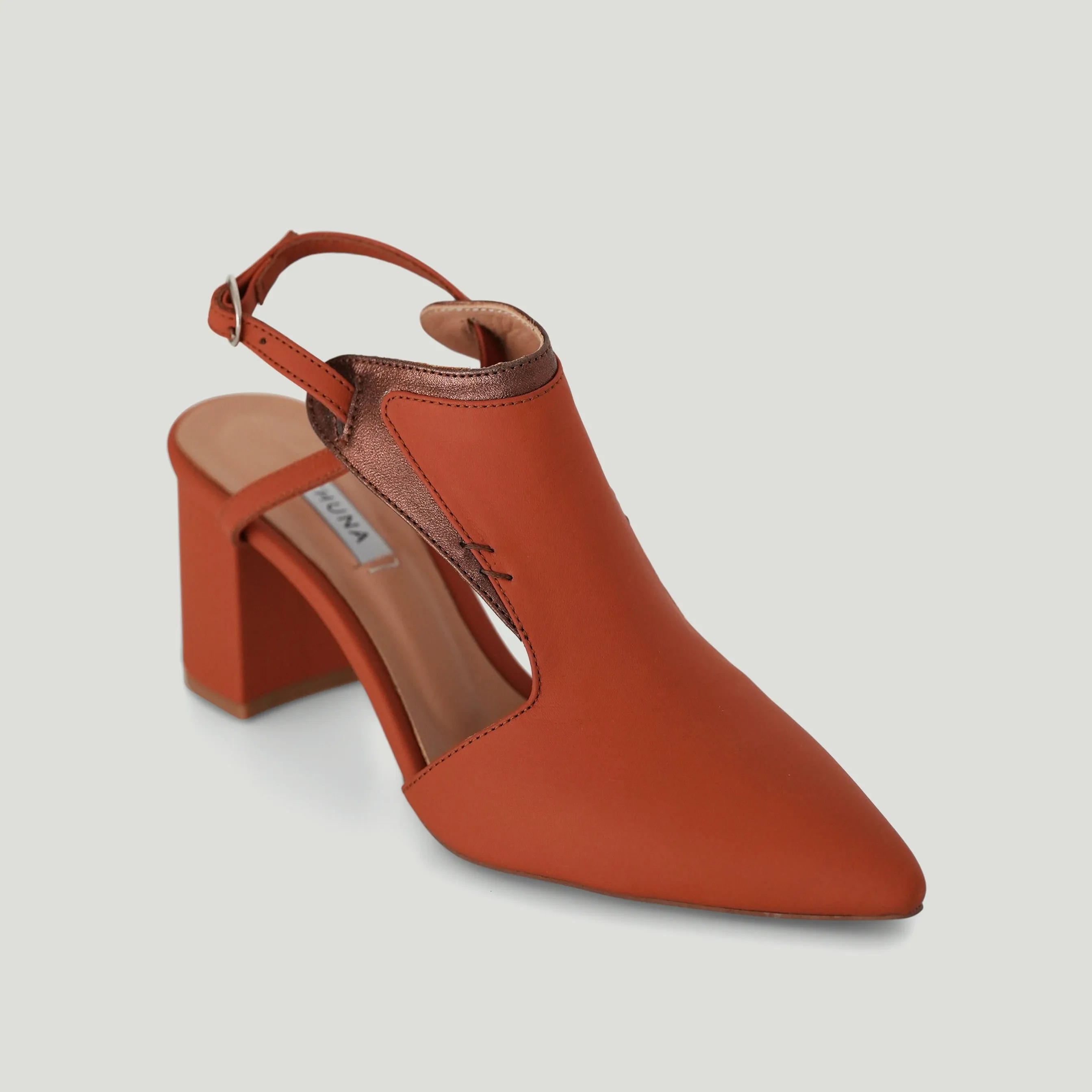 Kadi Terracotta heel