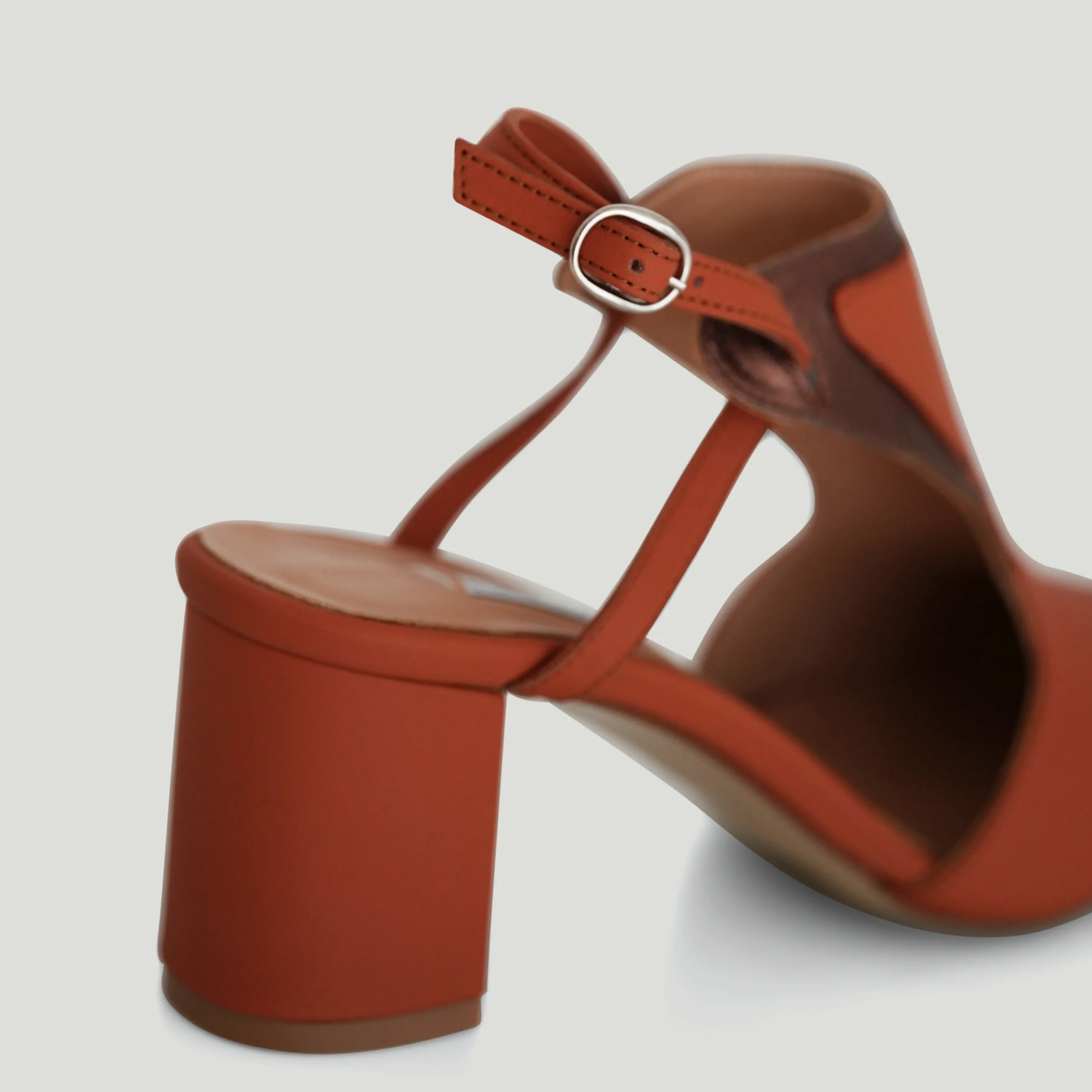 Kadi Terracotta heel