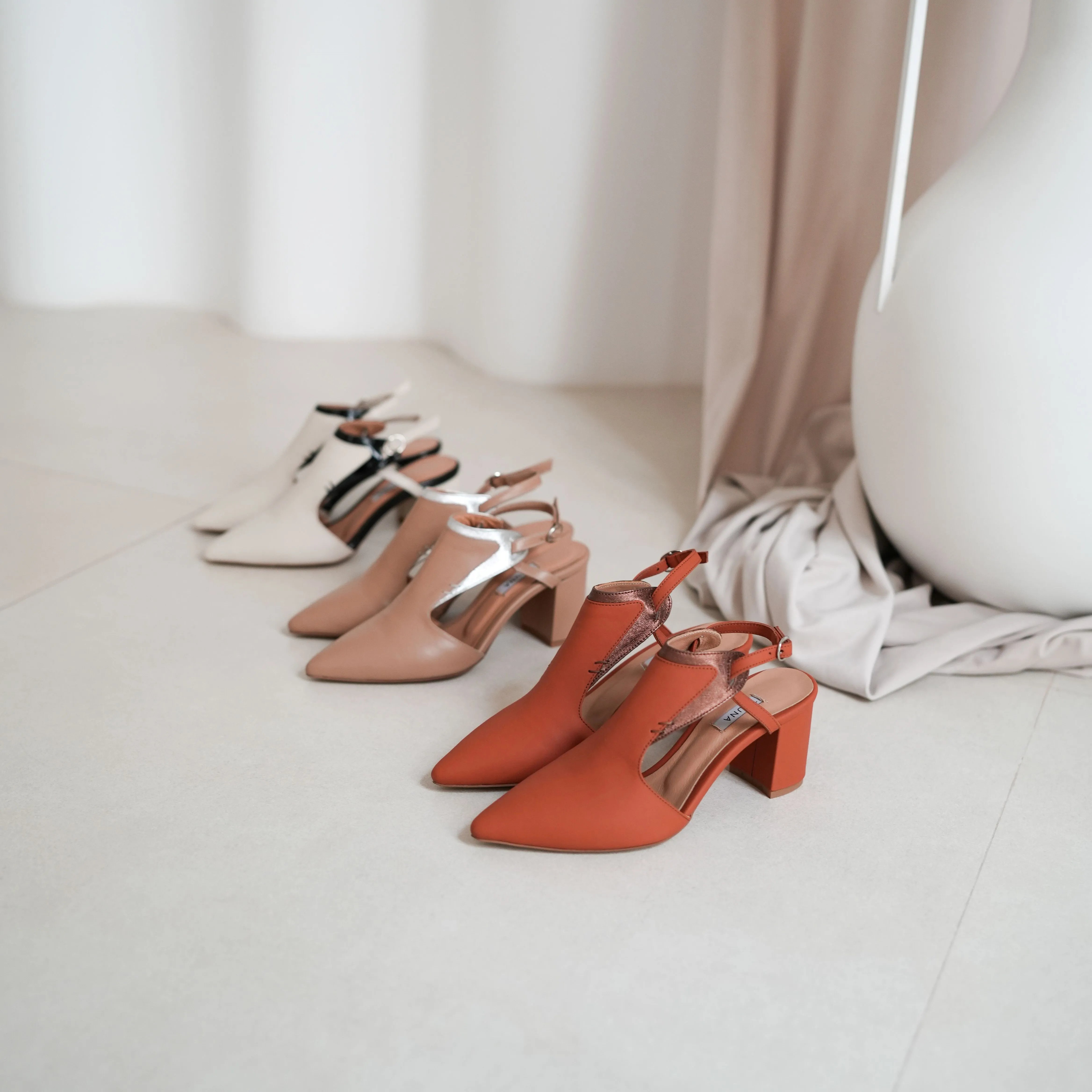 Kadi Terracotta heel