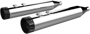 KHROME WERKS Mufflers - Chrome with Klassic Tip HP-Plus 4.5" Slip-On Mufflers