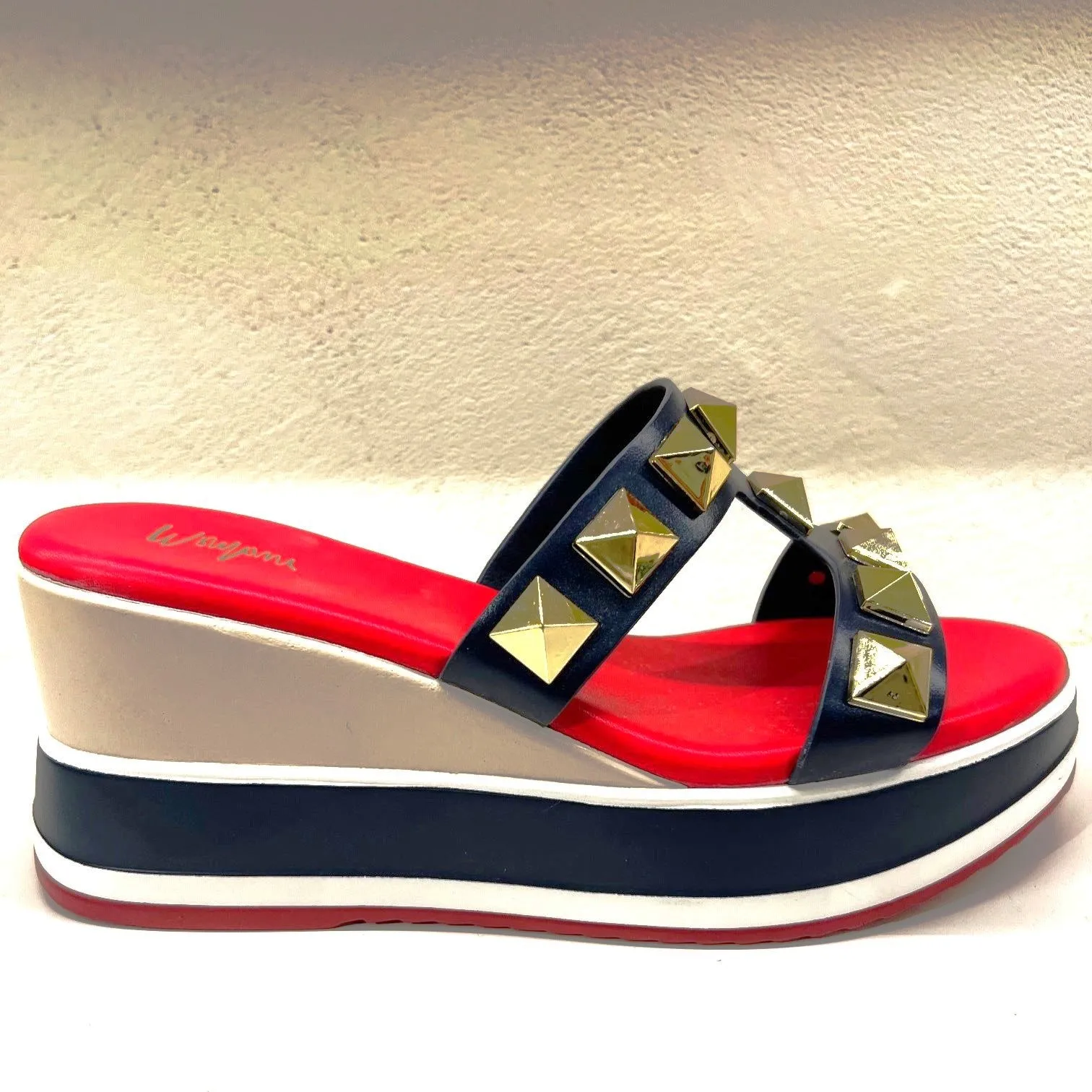 MB 25342 Beige Colour Wedge Sandal
