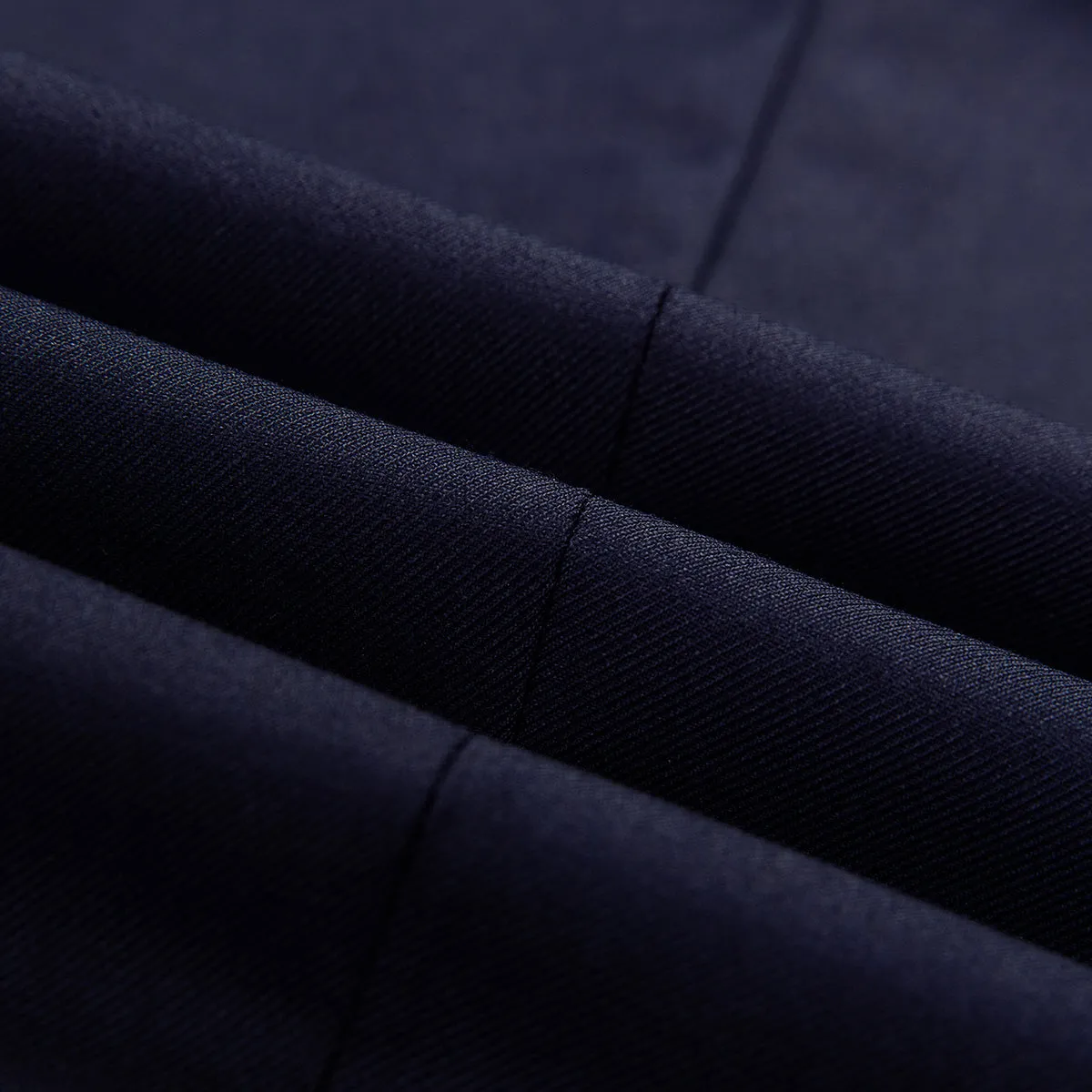 Men's 2-Piece Classic Two Button Casual Navy Suit