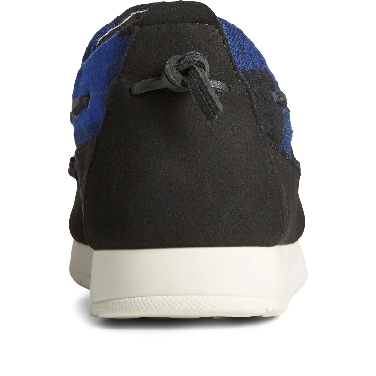 Men's Moc-Sider Buffalo Check Shoes Blue