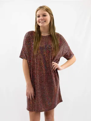 Metallic Mini Dress
