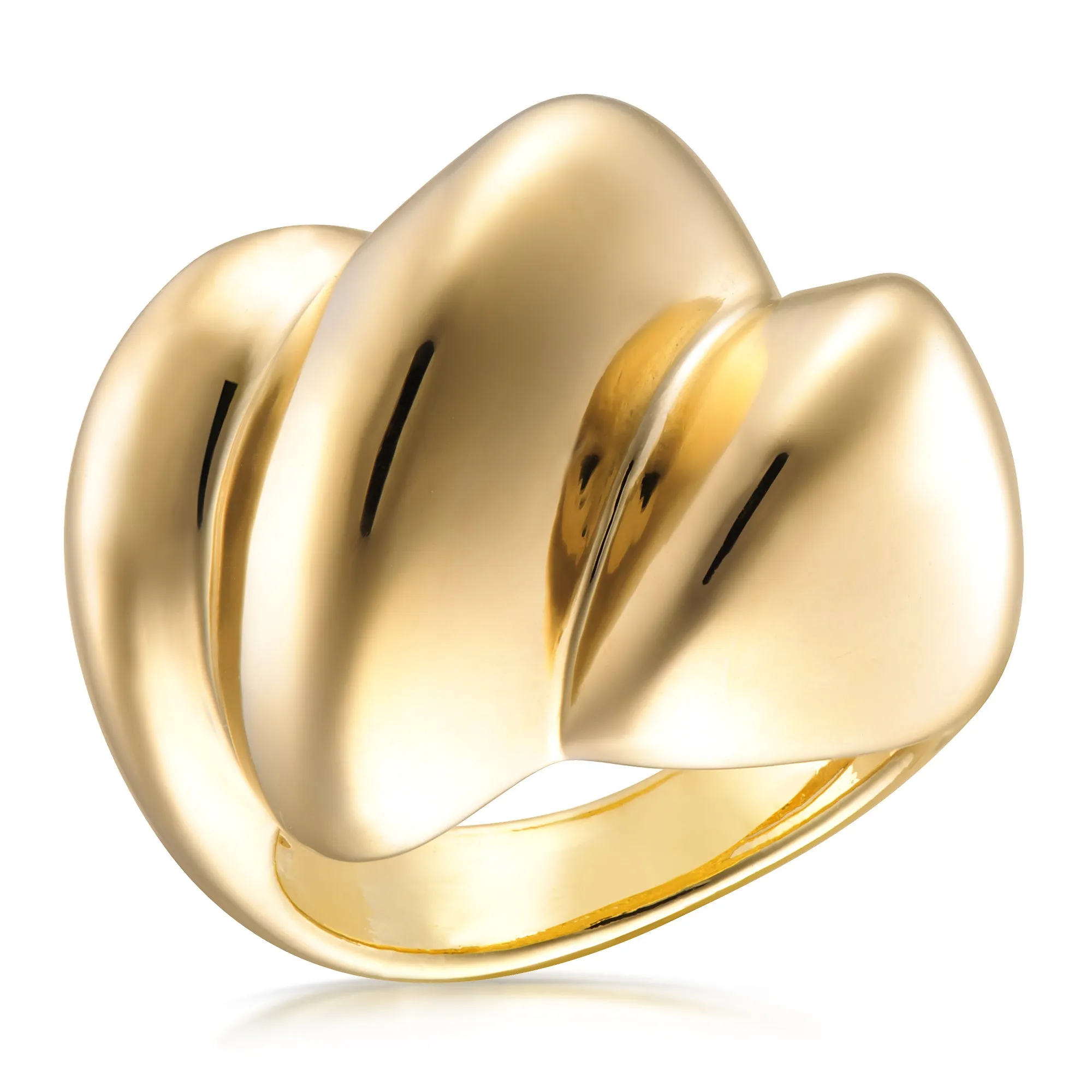 Polished Oversize Rib Band