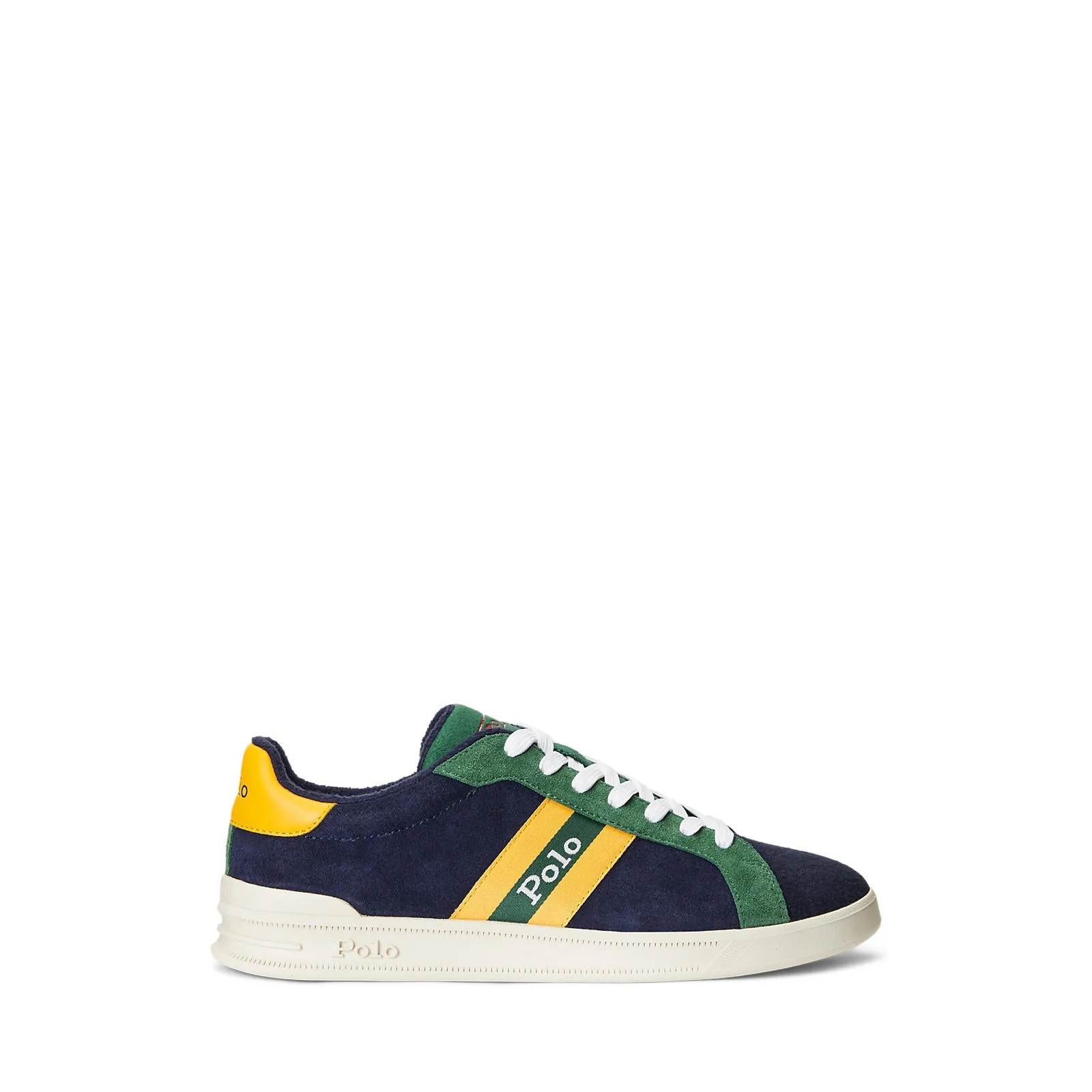 Polo Ralph Lauren - Heritage Court II - High Top Lace Sneakers - Colorblock (Navy)