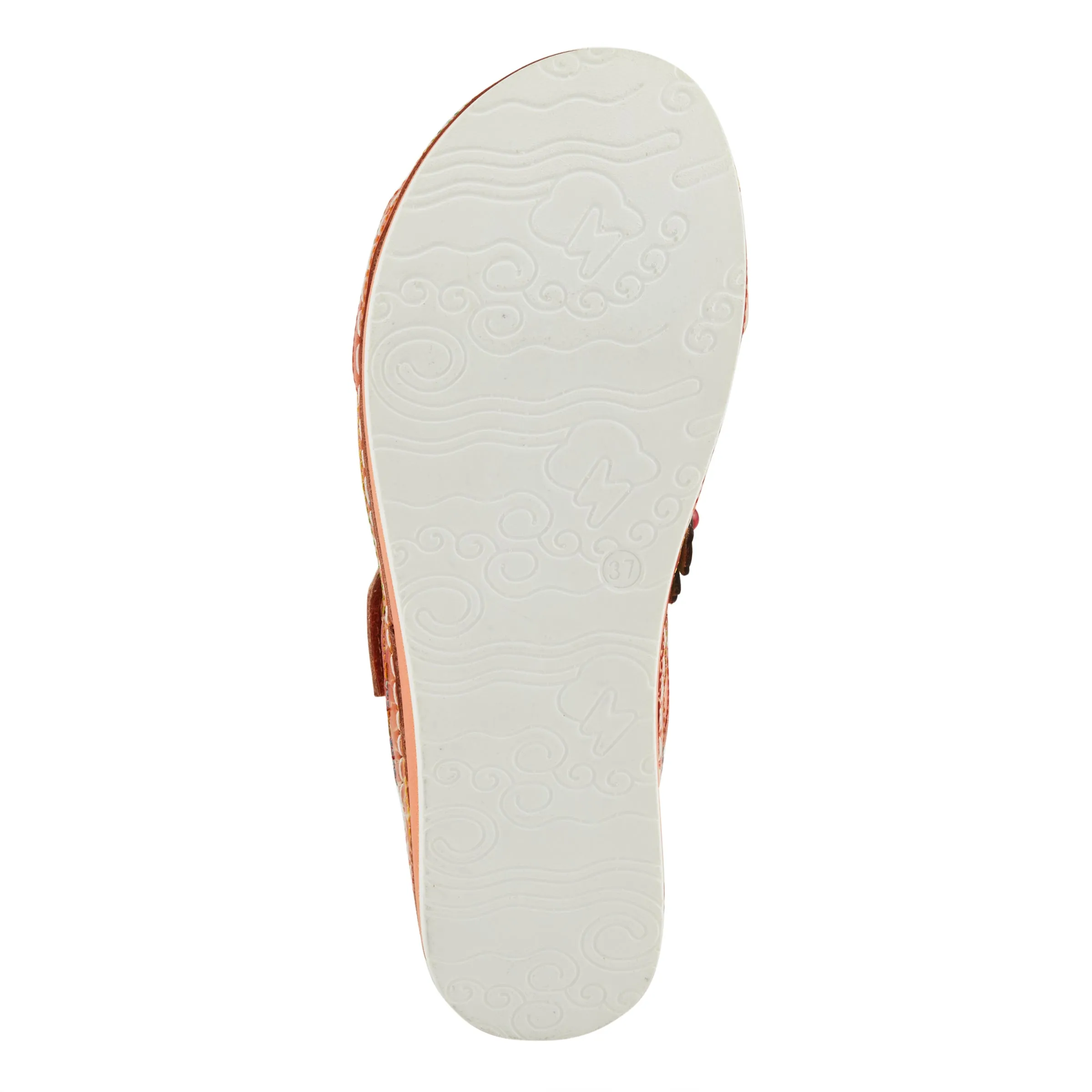 Spring Step Shoes L'Artiste Pillow Soft Sandals Women's Hand Painted Leather