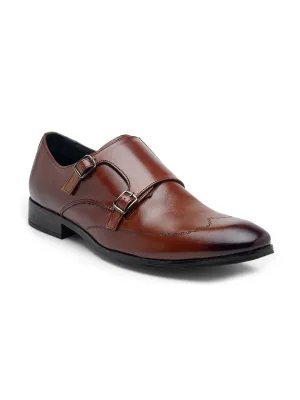 Teakwood Leathers Double-Strap Monk Shoes