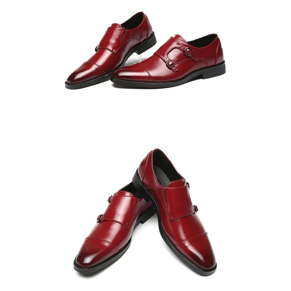 The Darion Monk Strap Dress Shoes - Multiple Colors