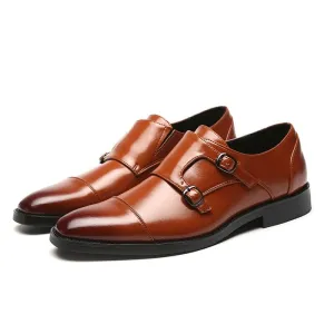 The Darion Monk Strap Dress Shoes - Multiple Colors