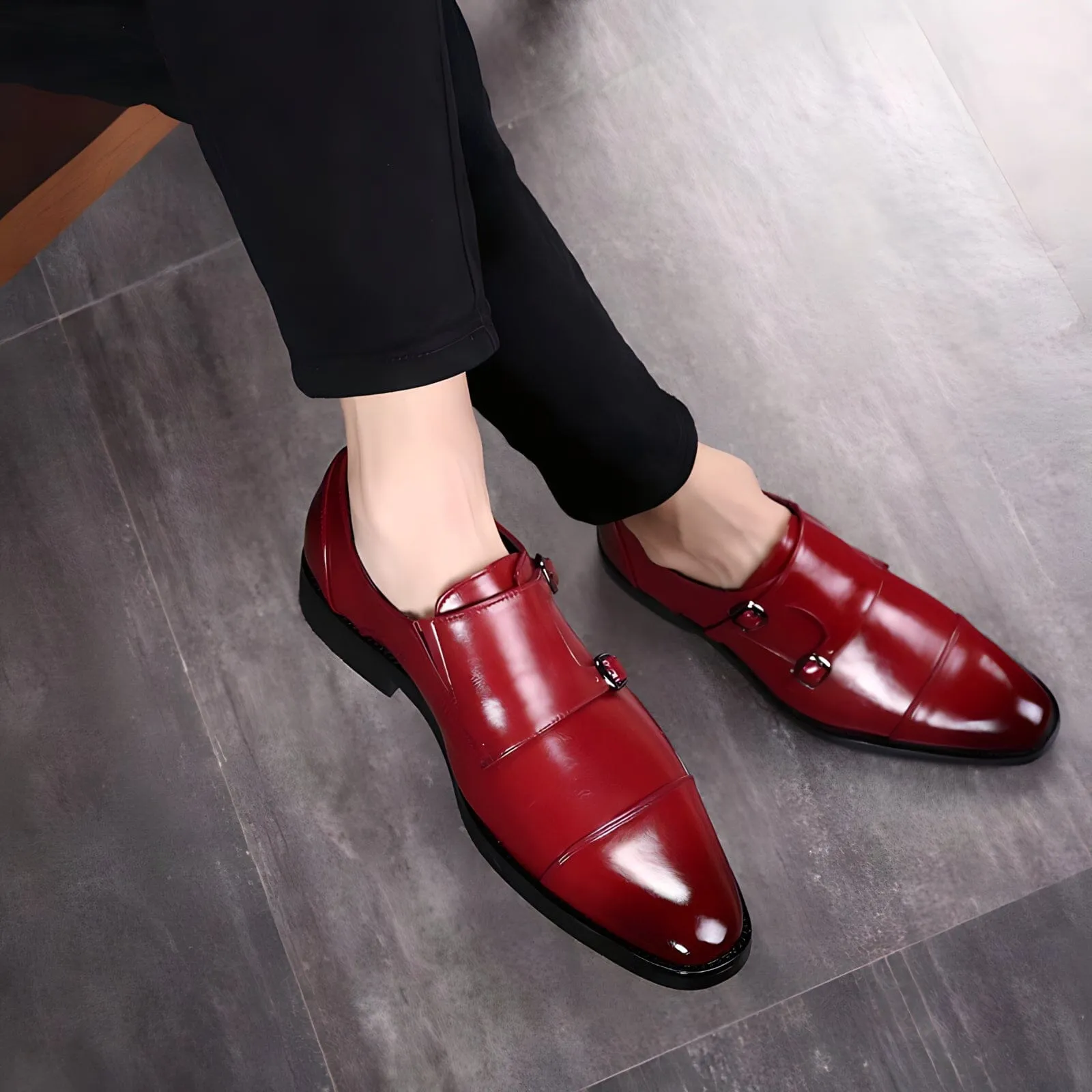 The Darion Monk Strap Dress Shoes - Multiple Colors