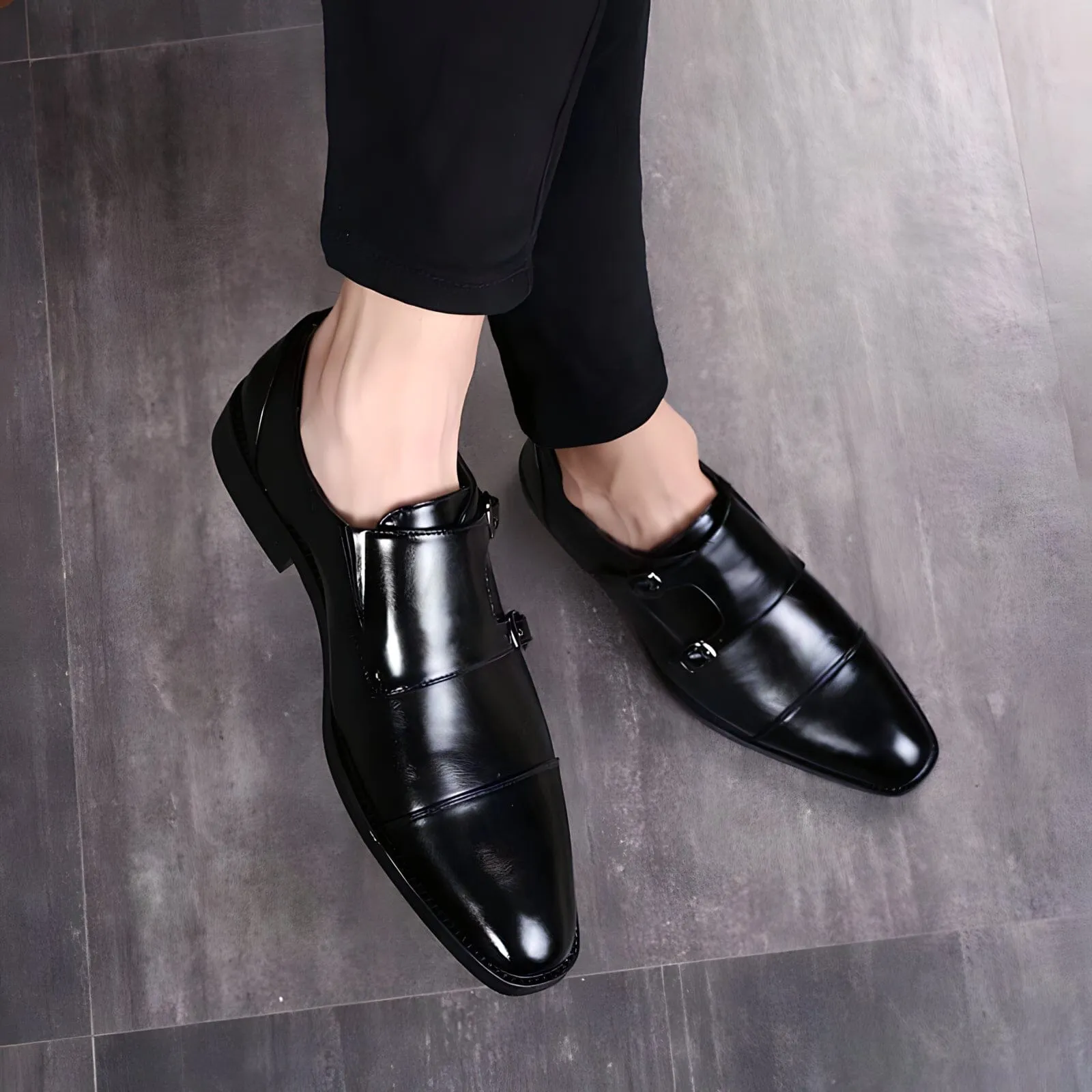 The Darion Monk Strap Dress Shoes - Multiple Colors