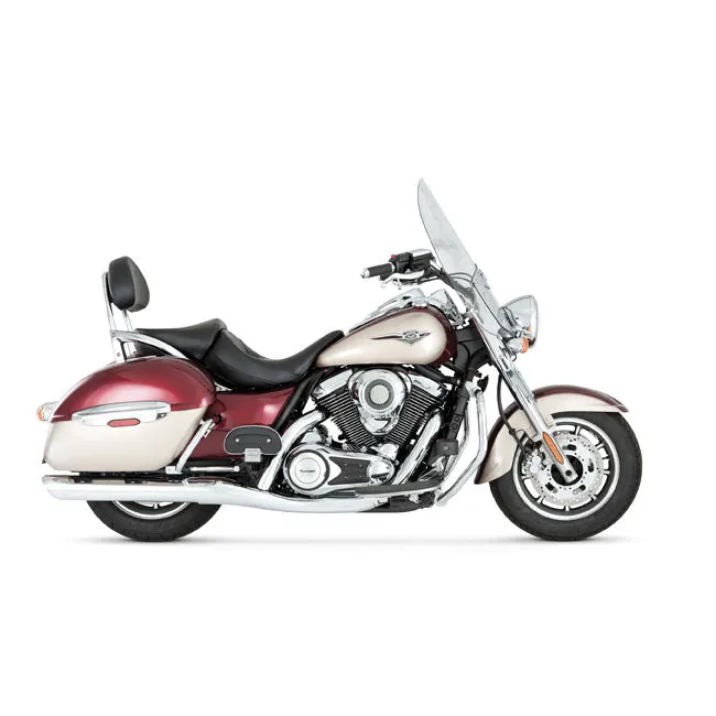 Vance & Hines 18371 Twin Slash Round Slip-on Exhaust 09-16 Kawasaki VN1700 Nomad/Voyager