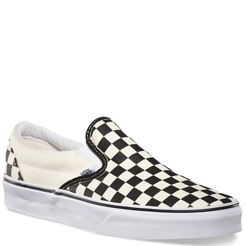Vans Checkerboard Slip-On in Black/Off White