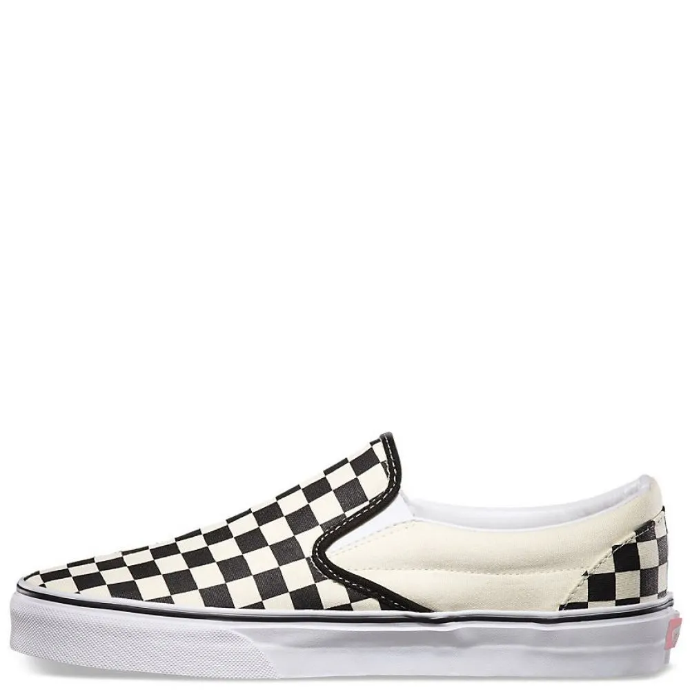 Vans Checkerboard Slip-On in Black/Off White