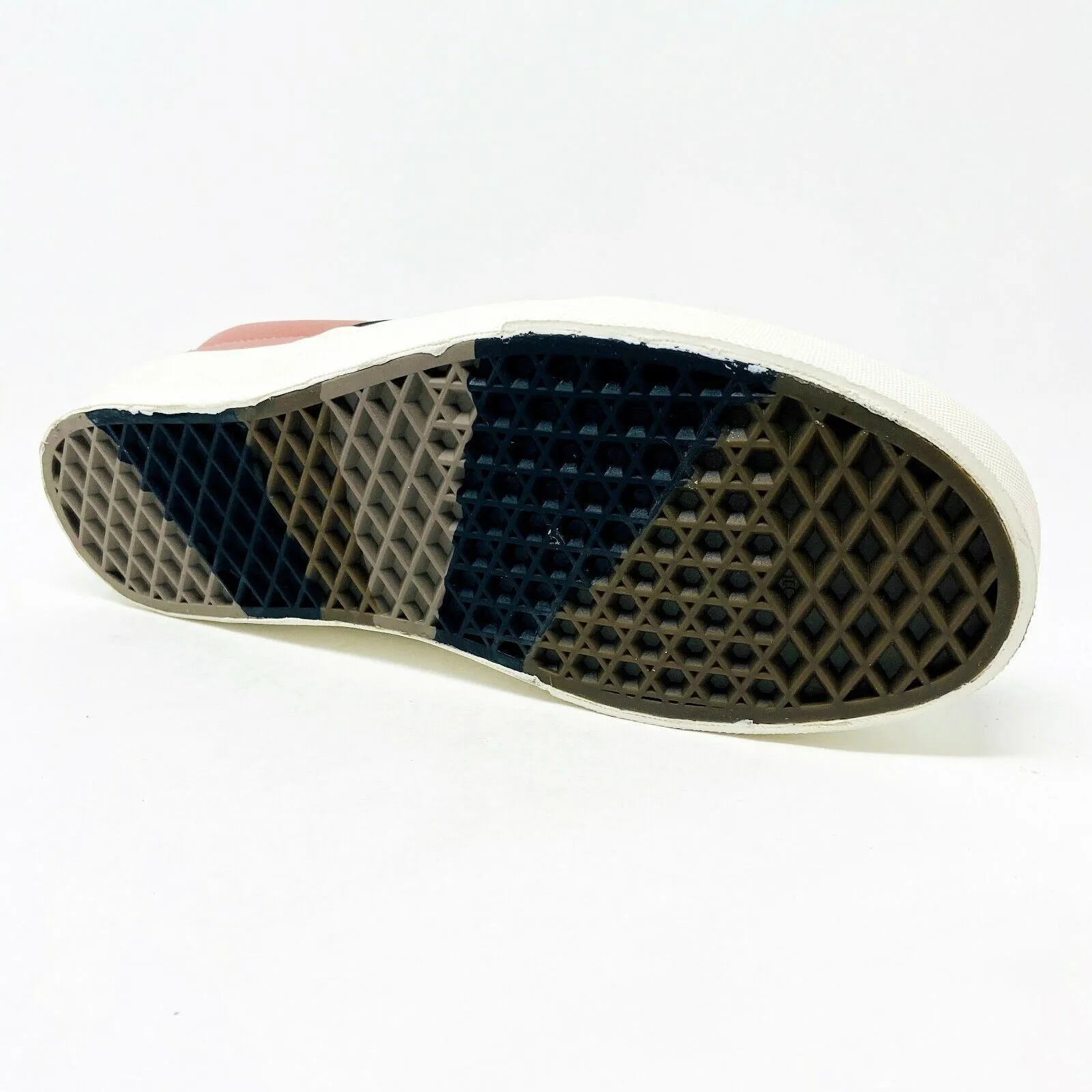 Vans Taka Hayashi Slip On 66 LX (Leather Nubuck) Black Rose Red Womens Size 7