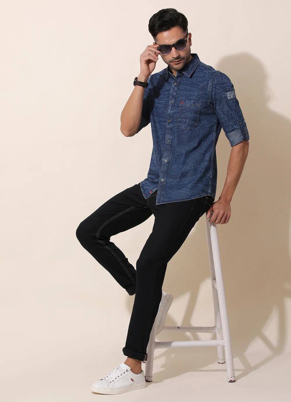 Vivid Blue Solid