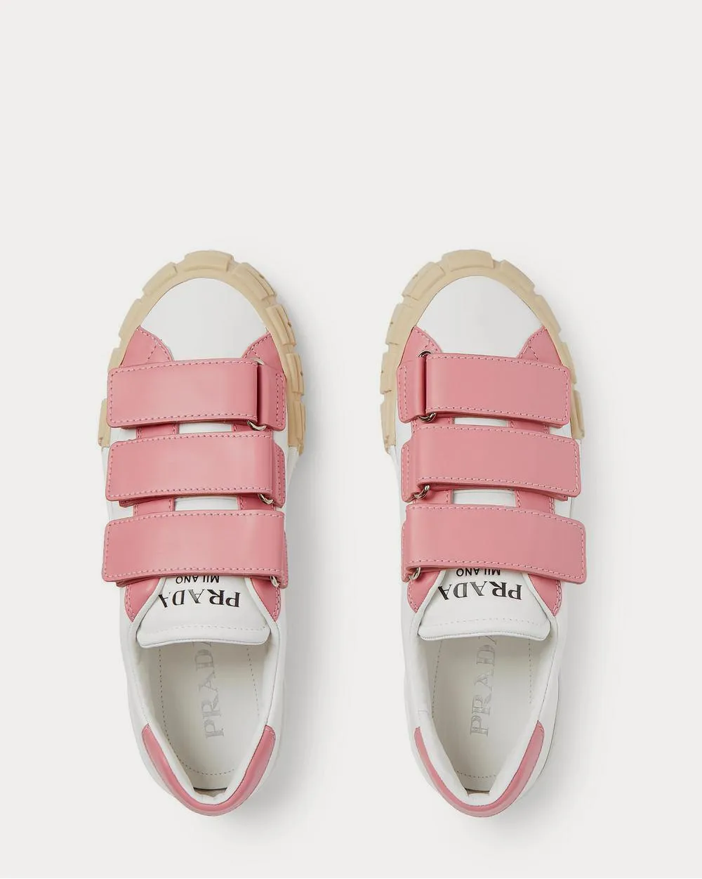 Wheel Leather  White low top sneakers