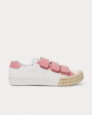 Wheel Leather  White low top sneakers