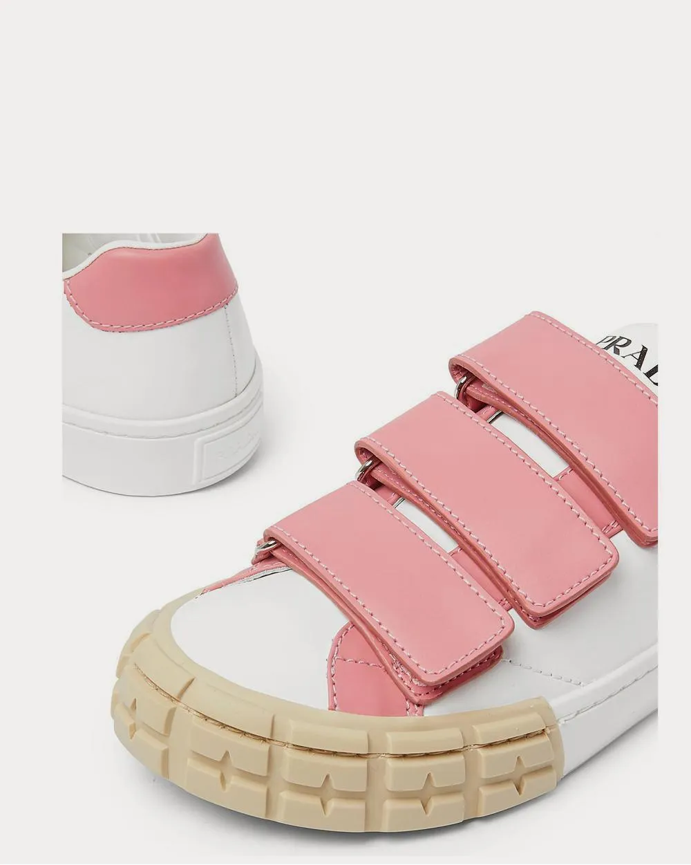Wheel Leather  White low top sneakers