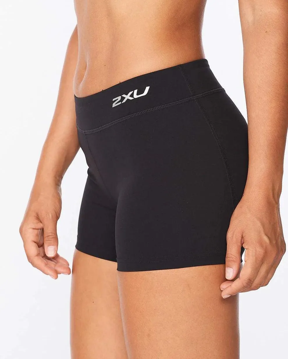 Women's 2XU Form Mid-Rise Compression 4 Inch Shorts