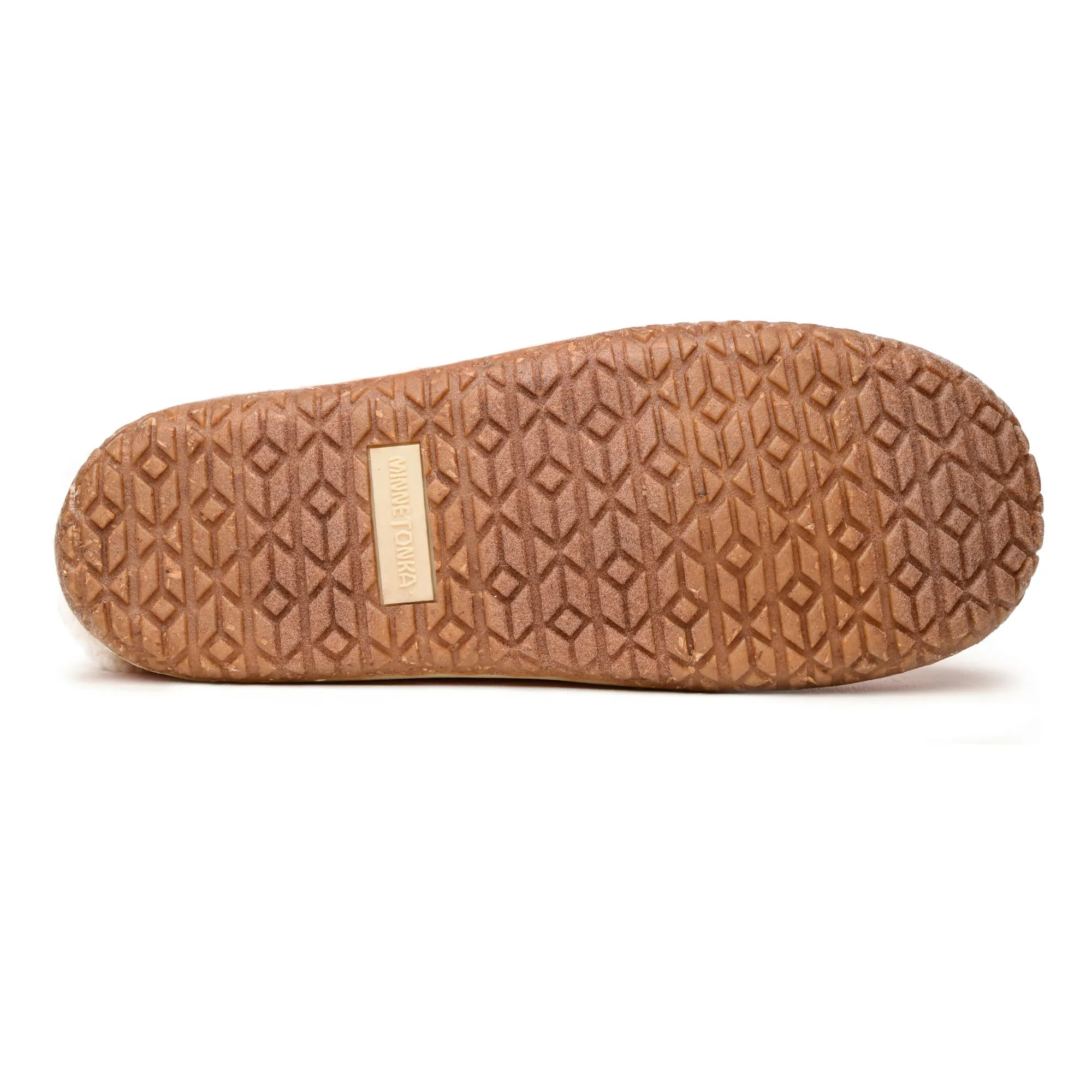 Women's Tempe Hardsole Moccasin in Chocolate Plaid