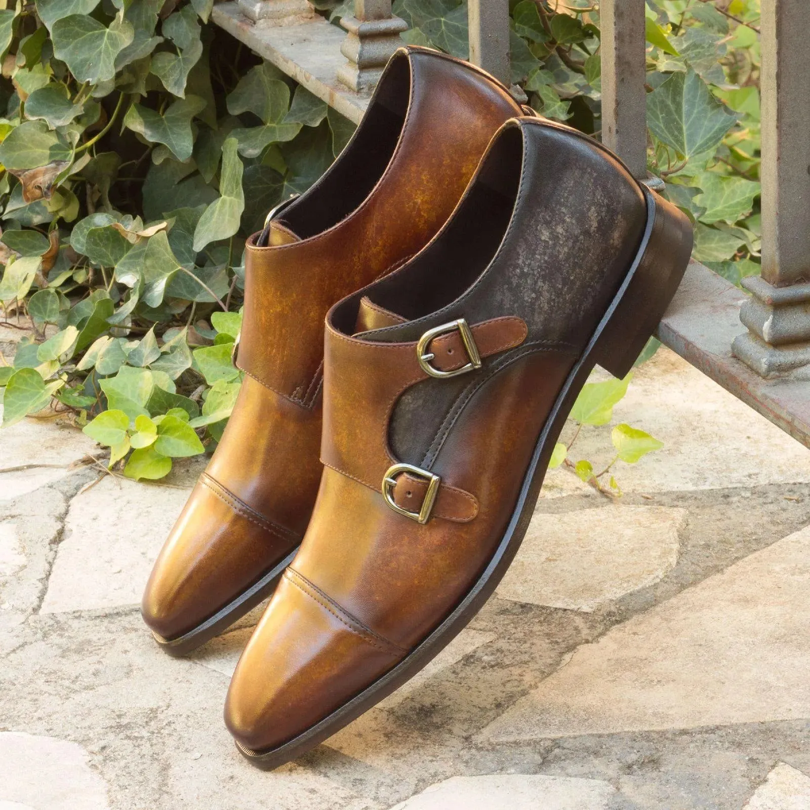 XO Double Monk Patina