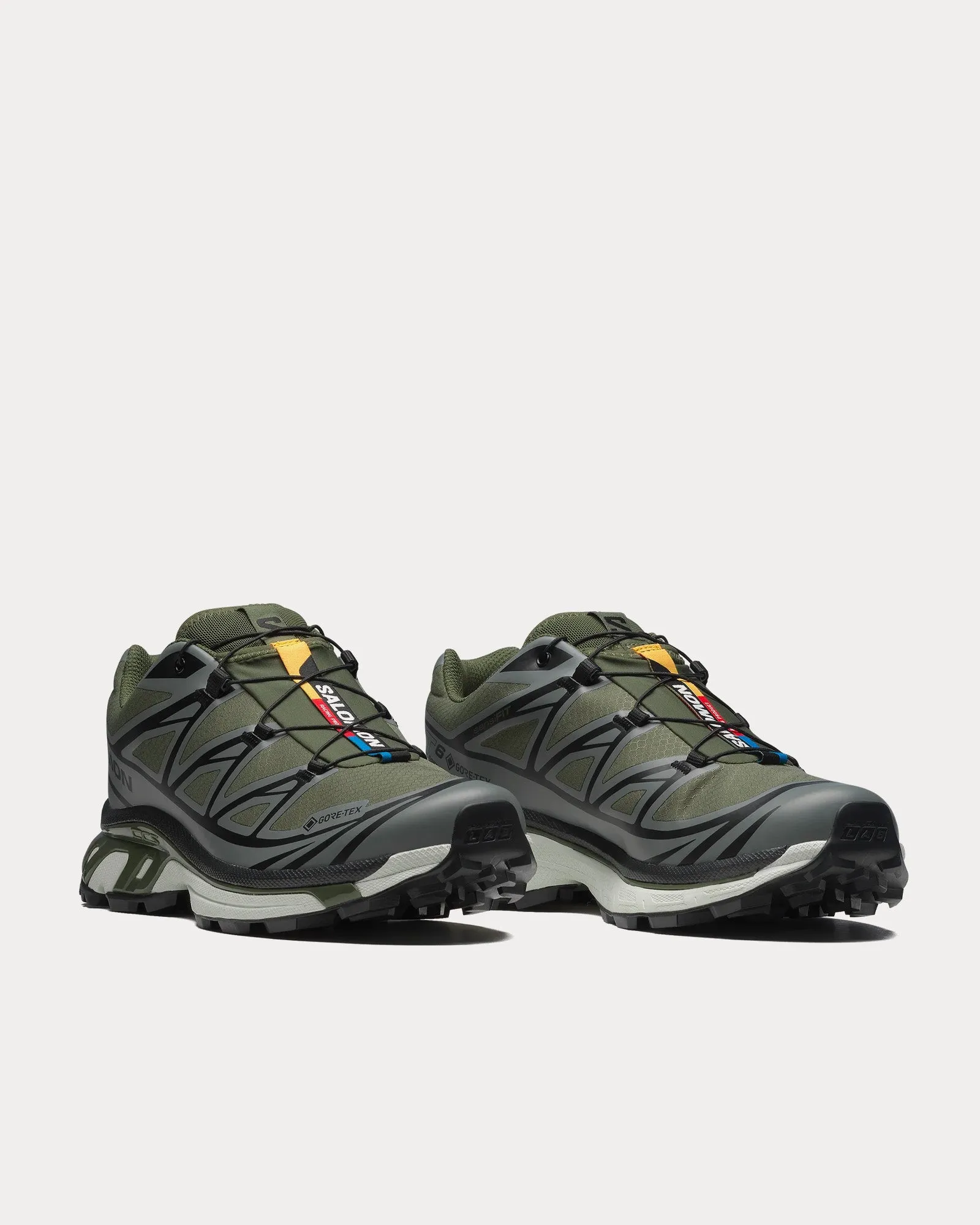 XT-6 Gore-Tex Olive Night / Sedona Sage / Black Low Top Sneakers